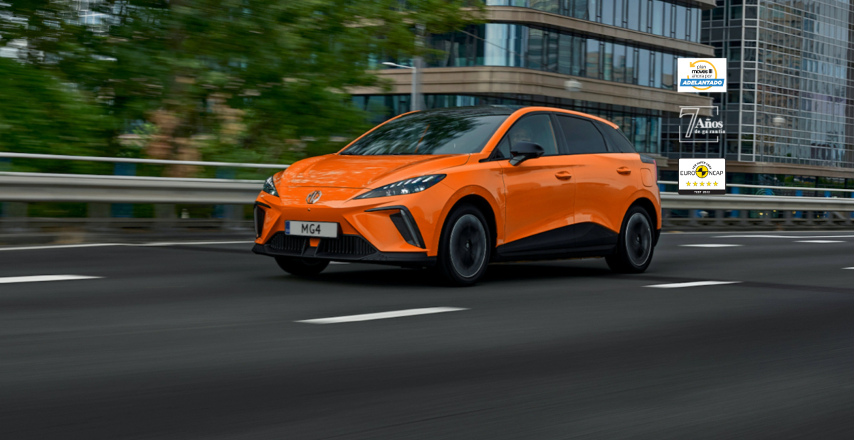 ▷ El nuevo modelo de MG, el MG4 premiado con las 5 estrellas Eurocap